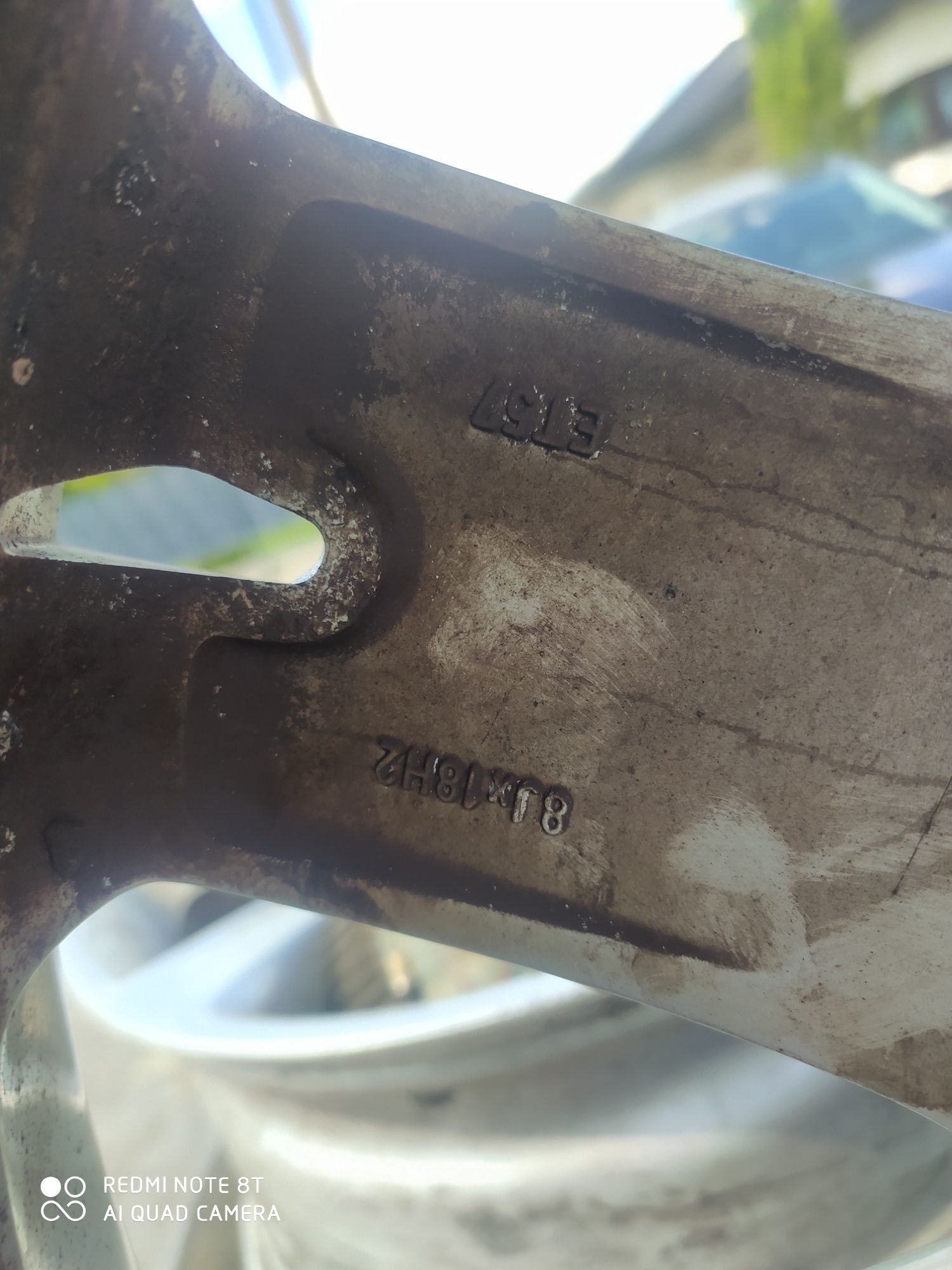 Koła Alufelgi 5x130 18" VW Touareg 7L 8J et57 opony