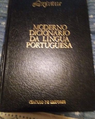 Dicionario Português  capa ilustrada
