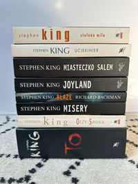 Stephen King zestaw 8 książek bdb