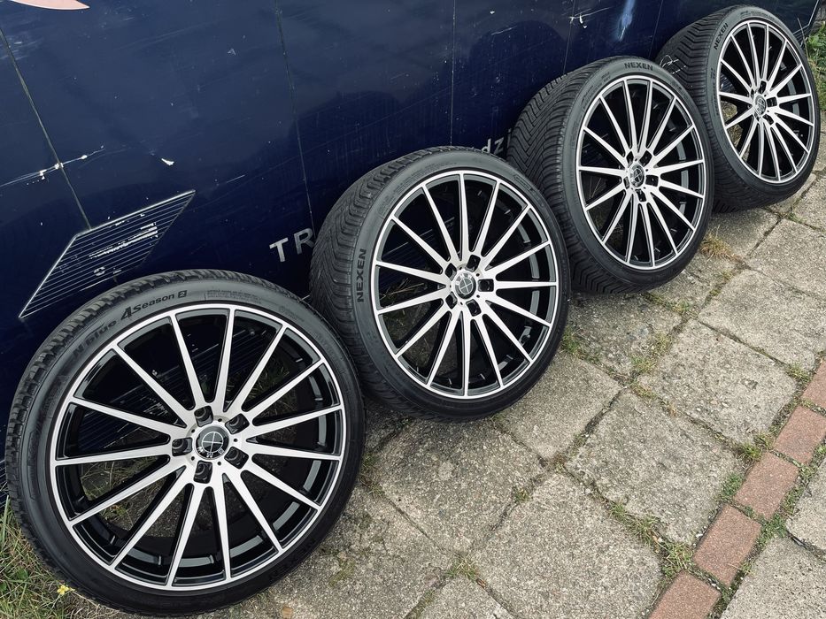 Alufelgi 5x120 20 CALI Kraze BMW 3 GT 4 5 F30 F32 F36 F10 E60 OPONY !