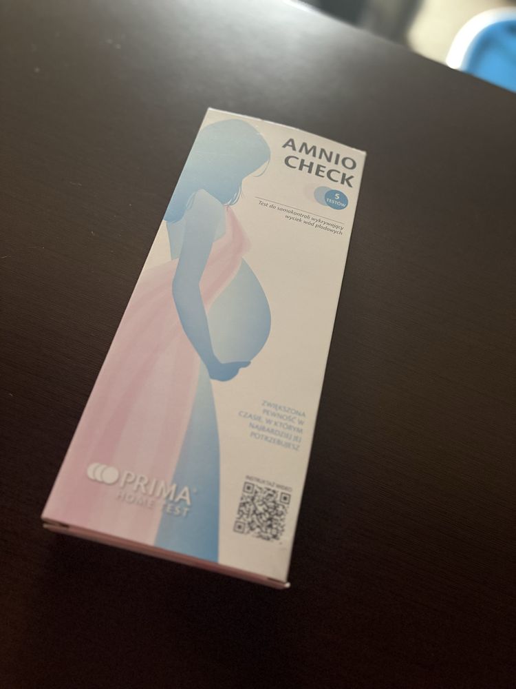 Amnio check test do wykrywania wycieku wód plodowych