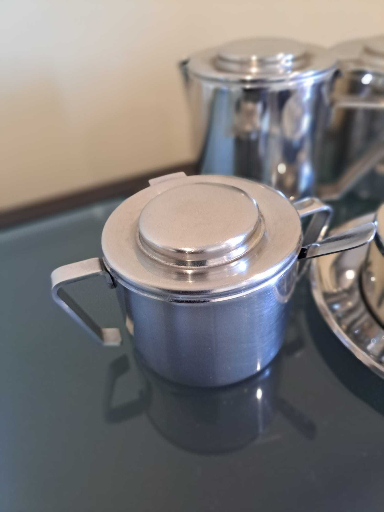 Conjunto de chá e café inox