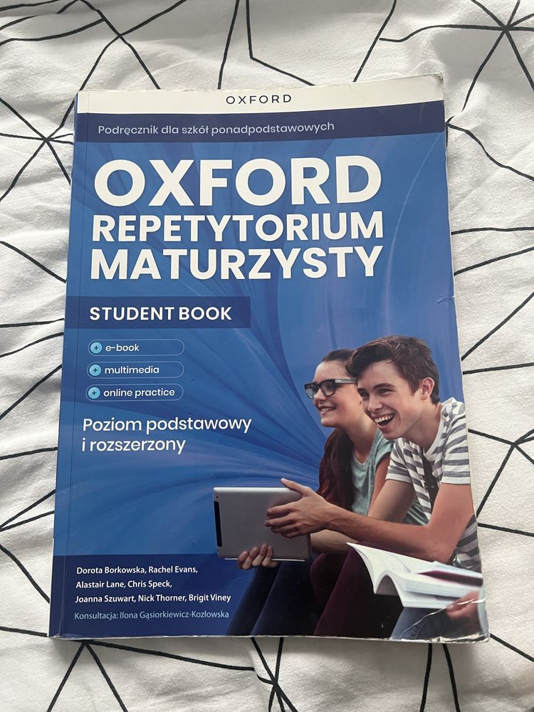 Repetytorium Maturzysty OXFORD | posiadam klucz odpowiedzi |