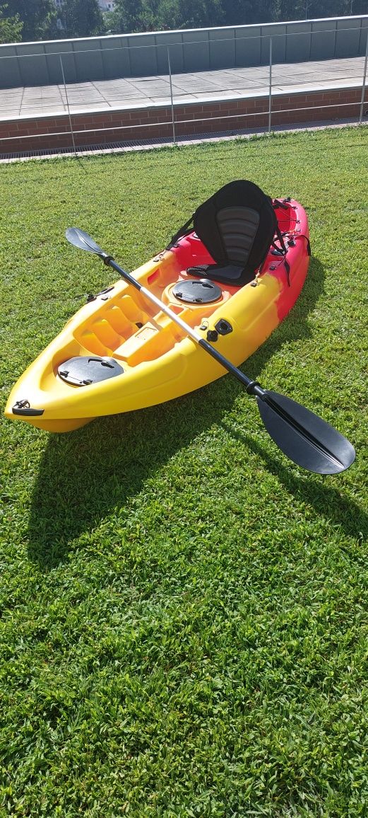 Kayak pesca com palamenta