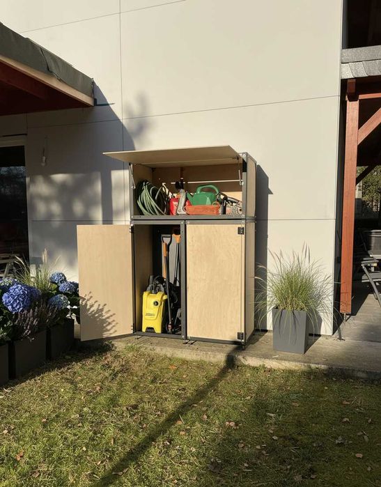 Modułowy Schowek Ogrodowy CACTI CUBE | Komplet 3 Modułów