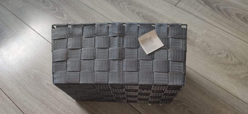 Koszyk organizer szary nowy