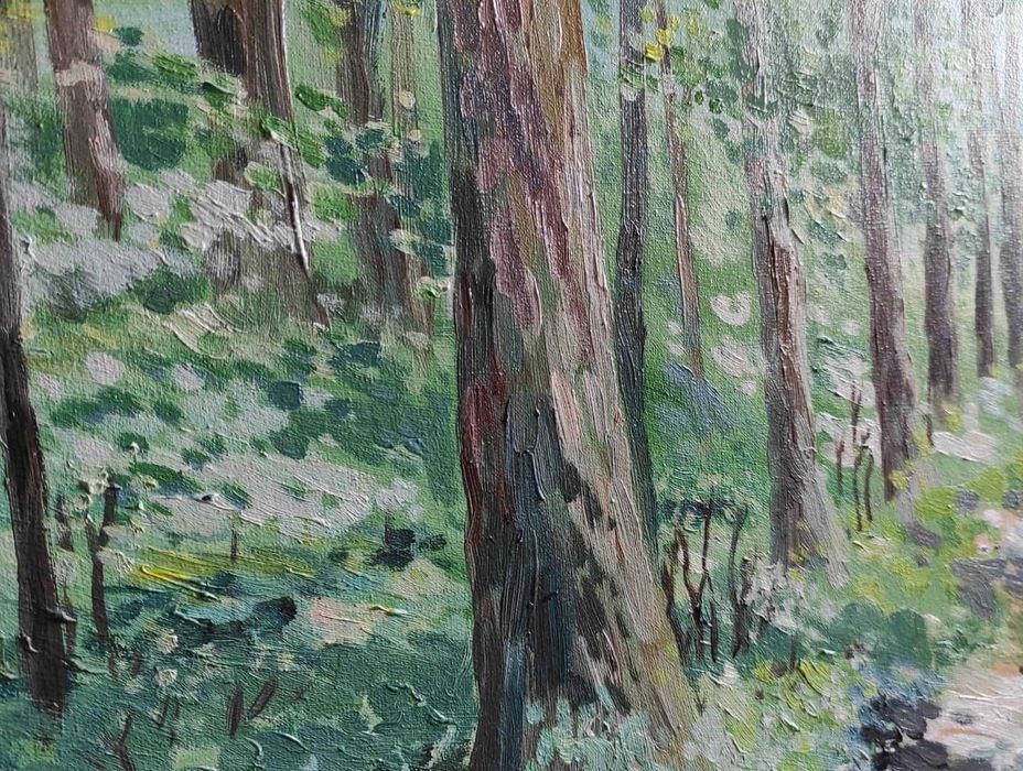 Картина  "Лес" пейзаж