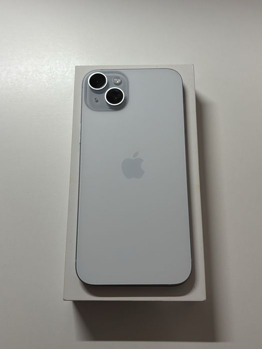iPhone 15 Plus Niebieski 256GB - 95% Kondycji Baterii STAN IDEALNY