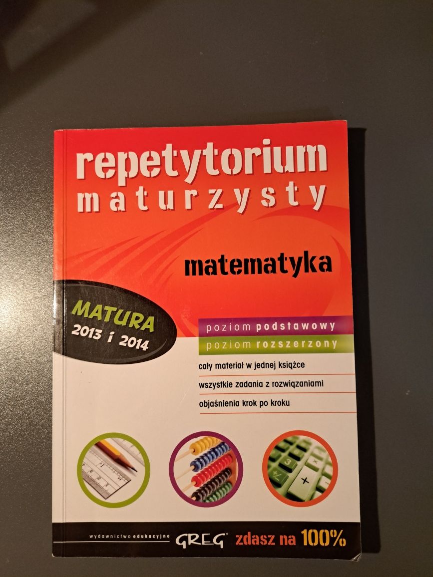 Repetytorium maturzysty matematyka matura 2013 i 2014 greg