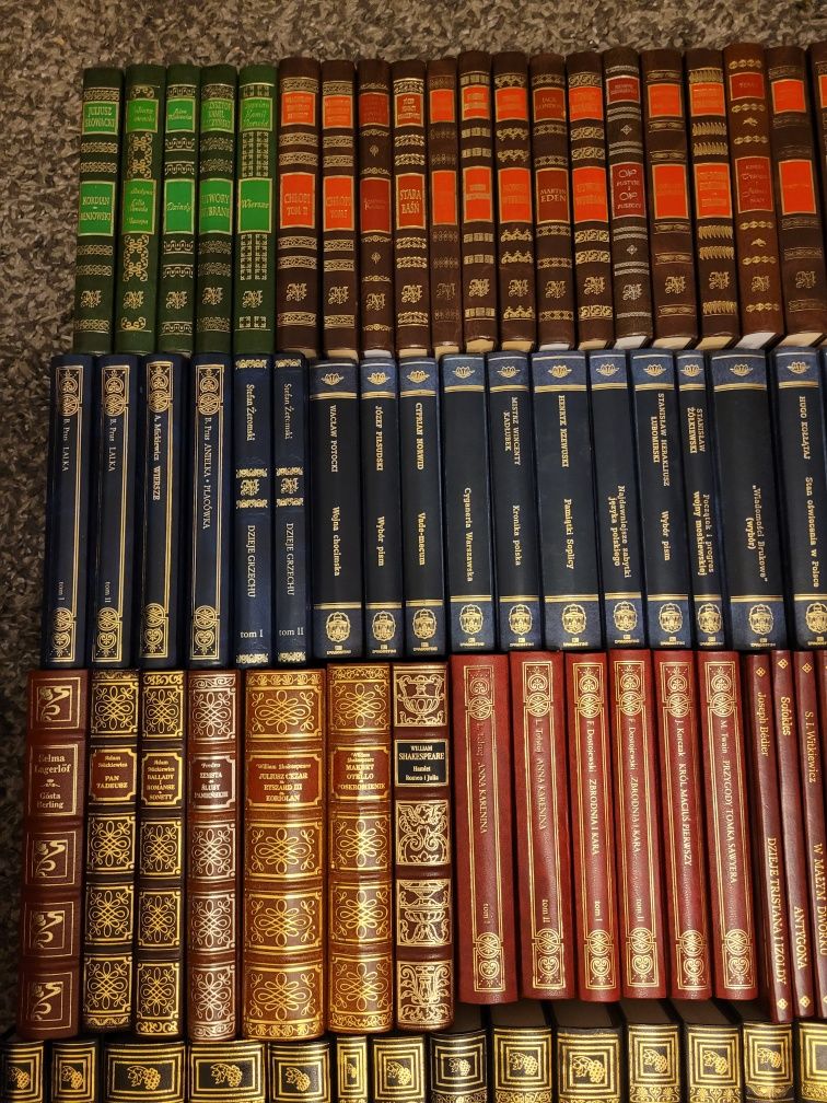 Arcydzieła literatury Polskiej I Światowej Zestaw  116 książek