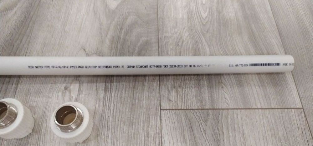 Поліпропіленові крани, американки, кути, кліпси, труба, тощо