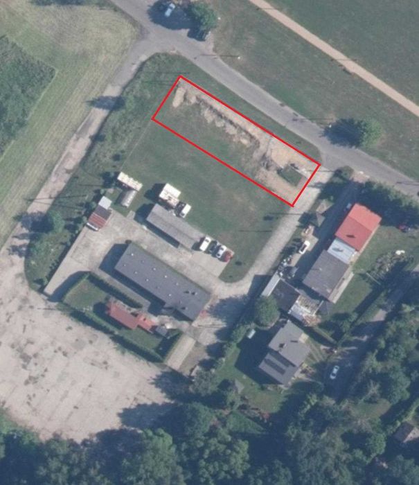 Ogrodzony teren 10 ar do wynajęcia