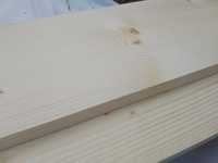 Półka drewniana  120 cm x 20 cm - świerk, różne wymiary - wysyłka