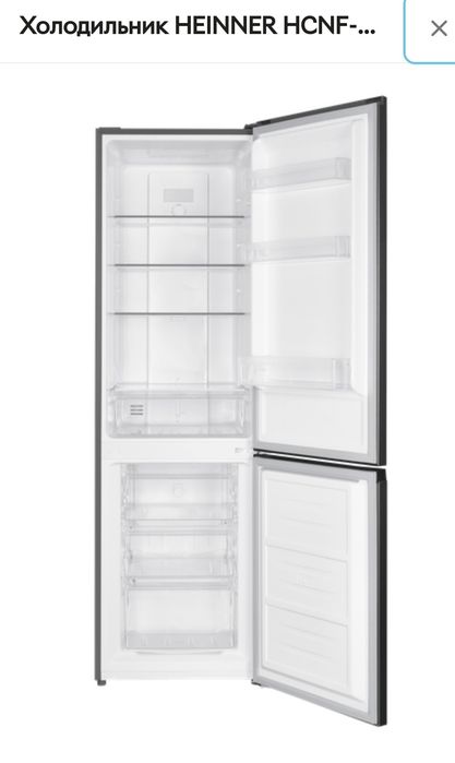Холодильник Heinner холодильник стальний