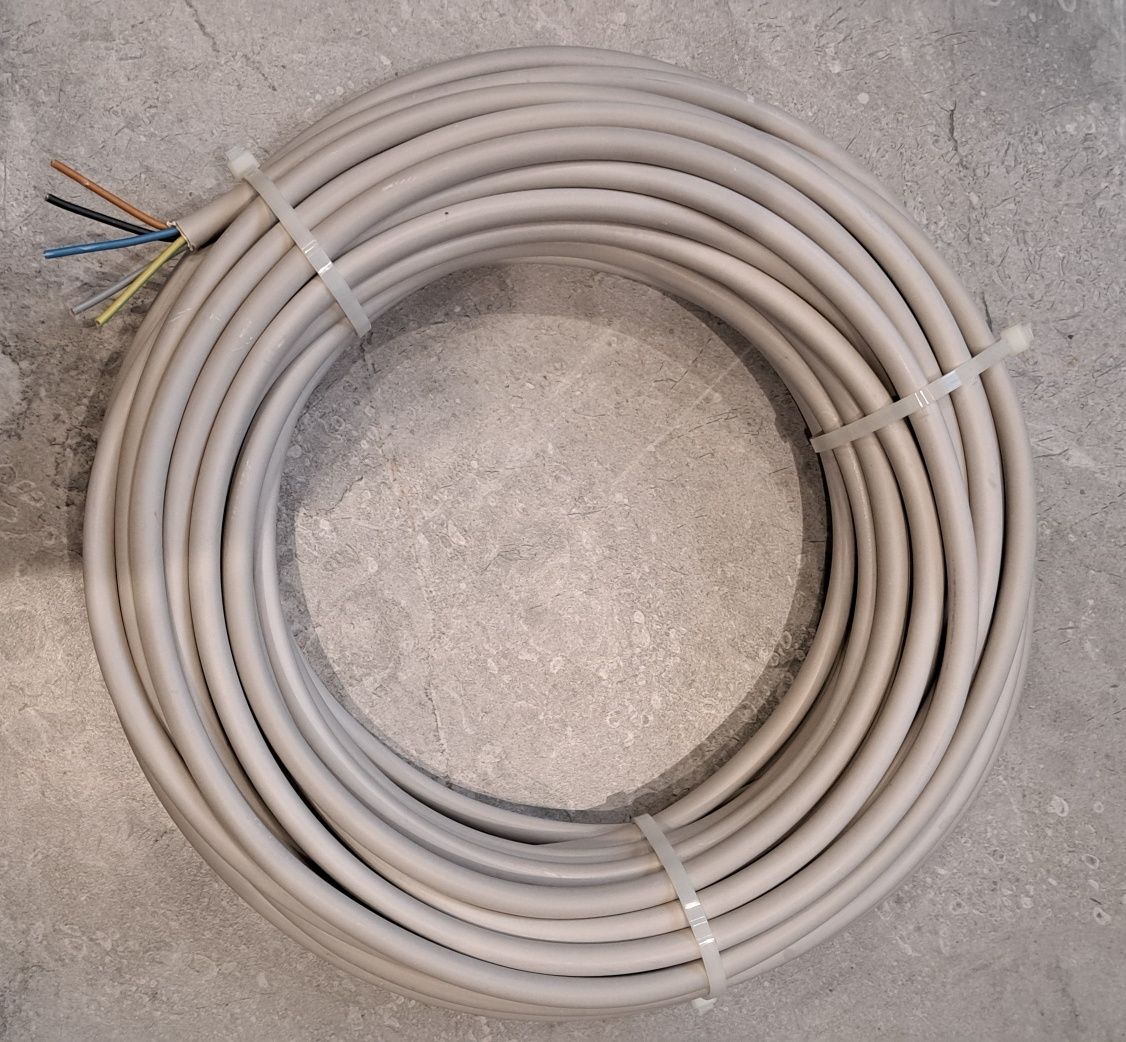 Kabel okrągły 5x1.5 miedziany