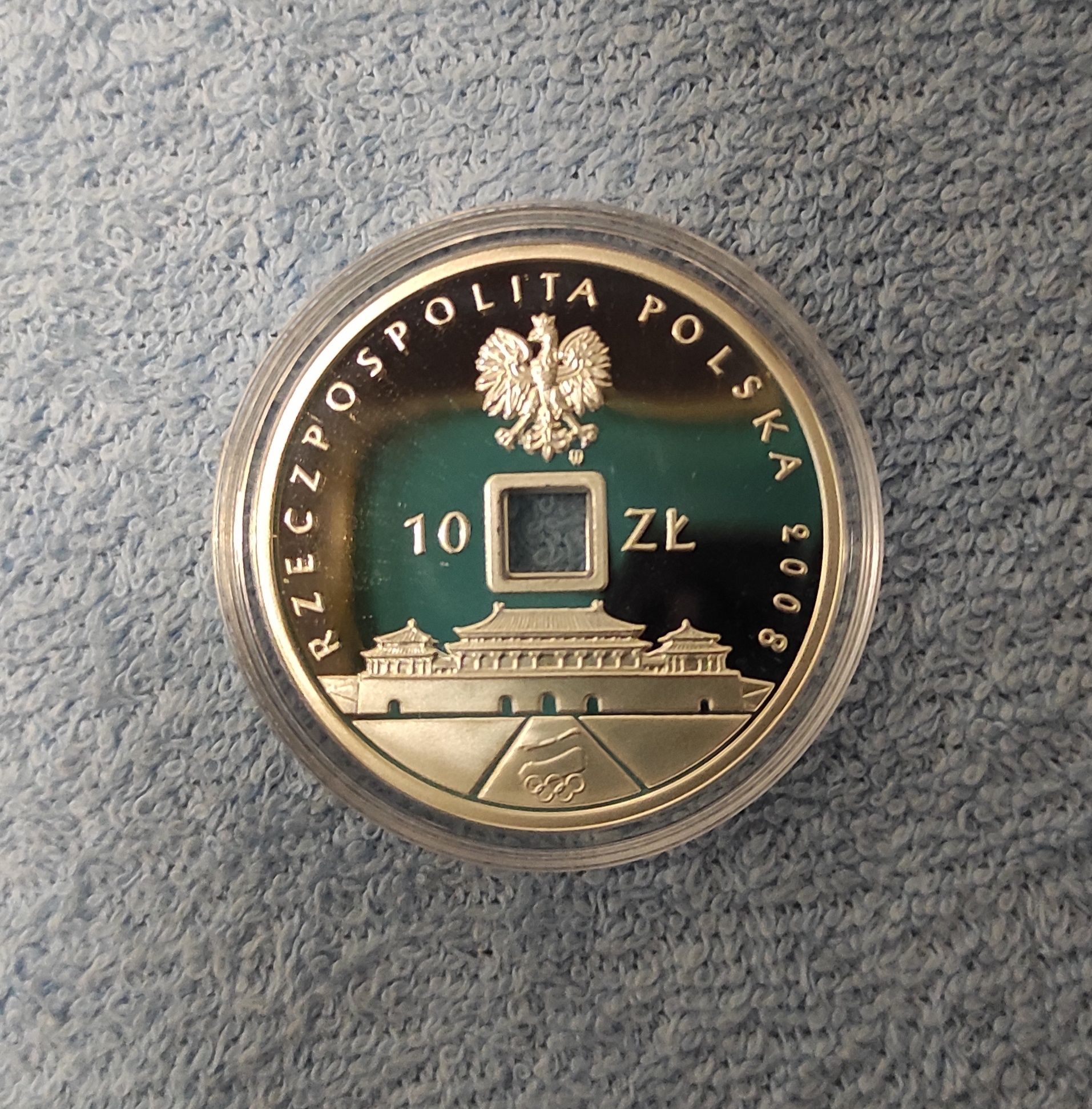 Moneta kolekcjonerska 10 złotych Igrzyska XXIX Olimpiady – Pekin 2008