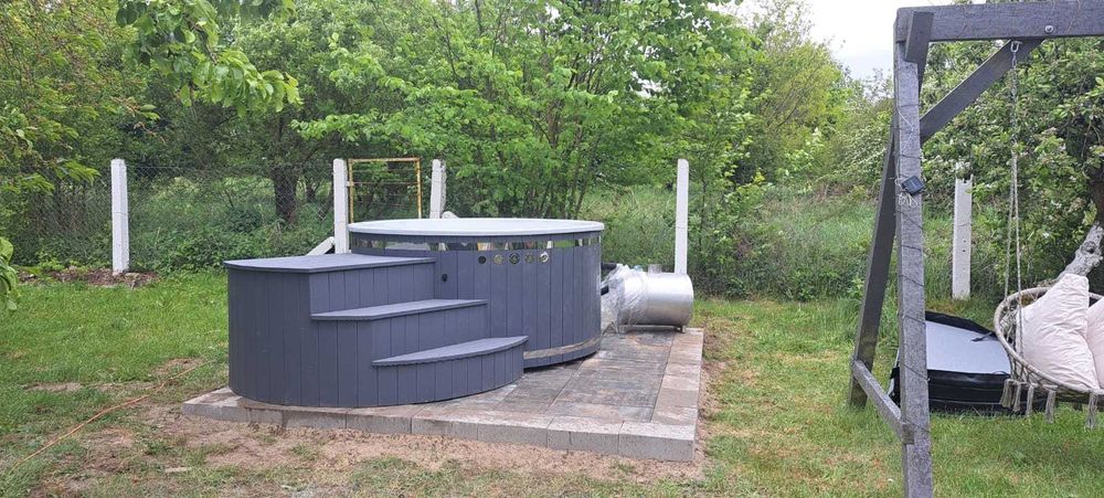 Balia ogrodowa z hydromasażem JACUZZI RUSKA BANIA