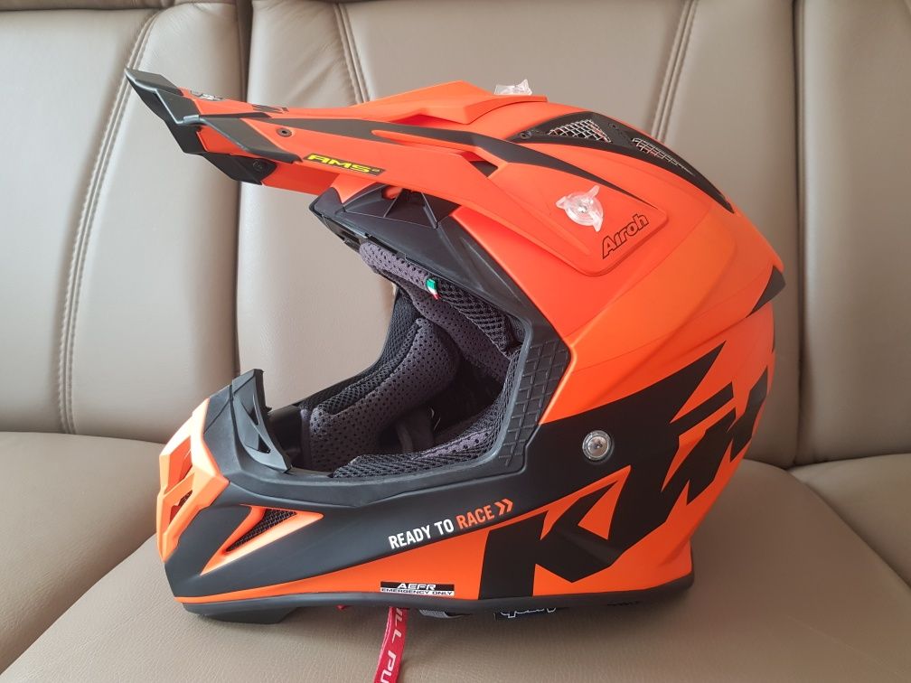 Kask Airoh Aviator XL Fluo KTM