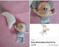 Peluche musical novo Mickey