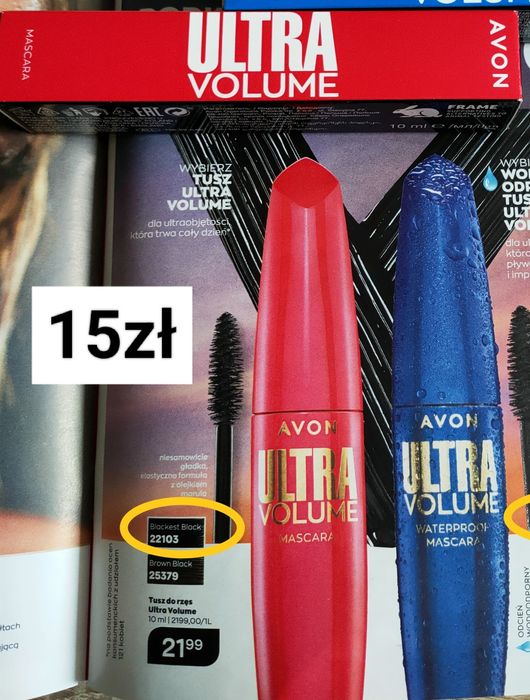 Avon tusz do rzęs Ultra Volume