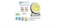 Gro-Clock Zegar Lampka Dla Dzieci do nauki Czasu