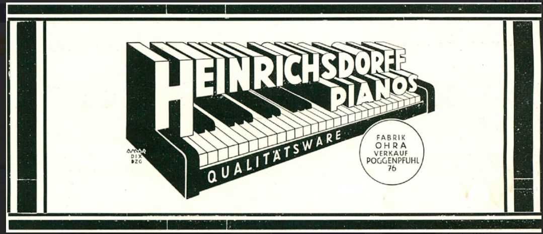 DANZIGER PIANOHAUS GmbH Pianino Gdańskie Super Herb Gdańska Piękne