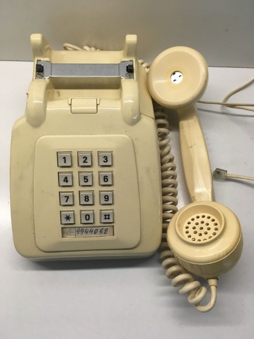Telefone Antigo Bege / Creme