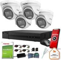 Kompletny Monitoring DVR 4 kamery 2MP Dysk 1TB Eltrox Koszalin