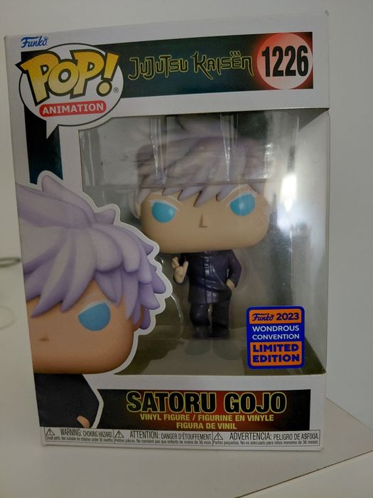 Funko Pop Satoru Gojo Animation 1226 Jujutsu Kaisen Limited Edition