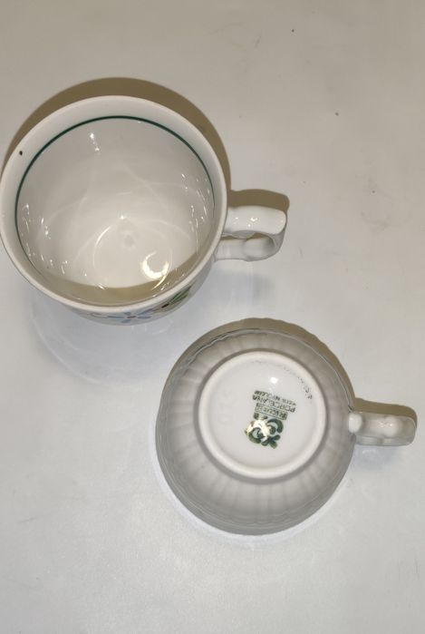 PRL duża filiżanka Carry Włocławek i inne