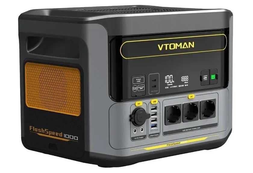 Зарядна станція Vtoman FlashSpeed 1000 828Wh. Нова. Гарантія!