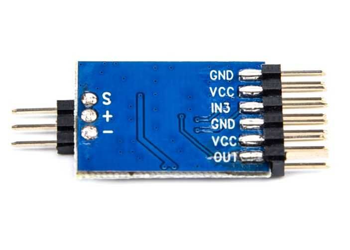 Переключатель видео сигнала video switcher для FPV на 3 канала