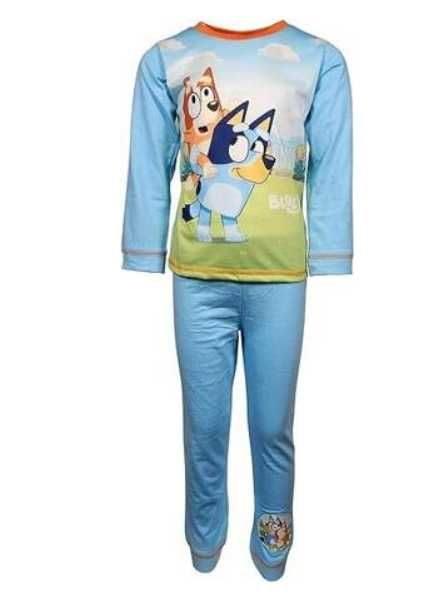 BLUEY BINGO piżama piżamka na długi rękaw dla chłopca 98 3 lata