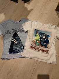 Koszulki H&M w rozmiarze 110/116