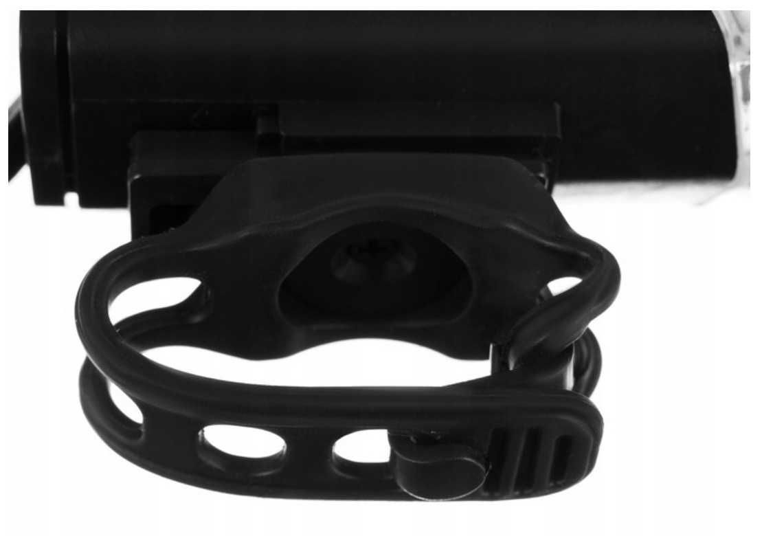Lampka rowerowa LED przednia tylna latarka zestaw USB lampek na rower