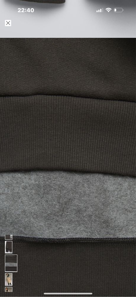 Худі утеплене фірми Zara розмір 140 см