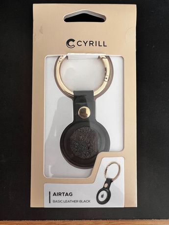 CYRILL - Porta chaves em couro para AirTag (apple)