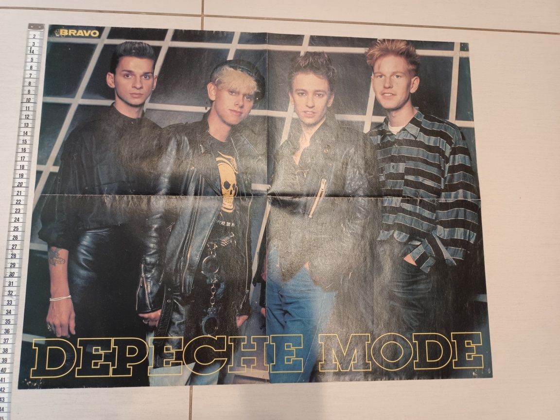 DEPECHE MODE zestaw (C) 4 plakatów kolekcjonerskich.