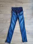 Jeansy ciążowe H&M Mama slim 36