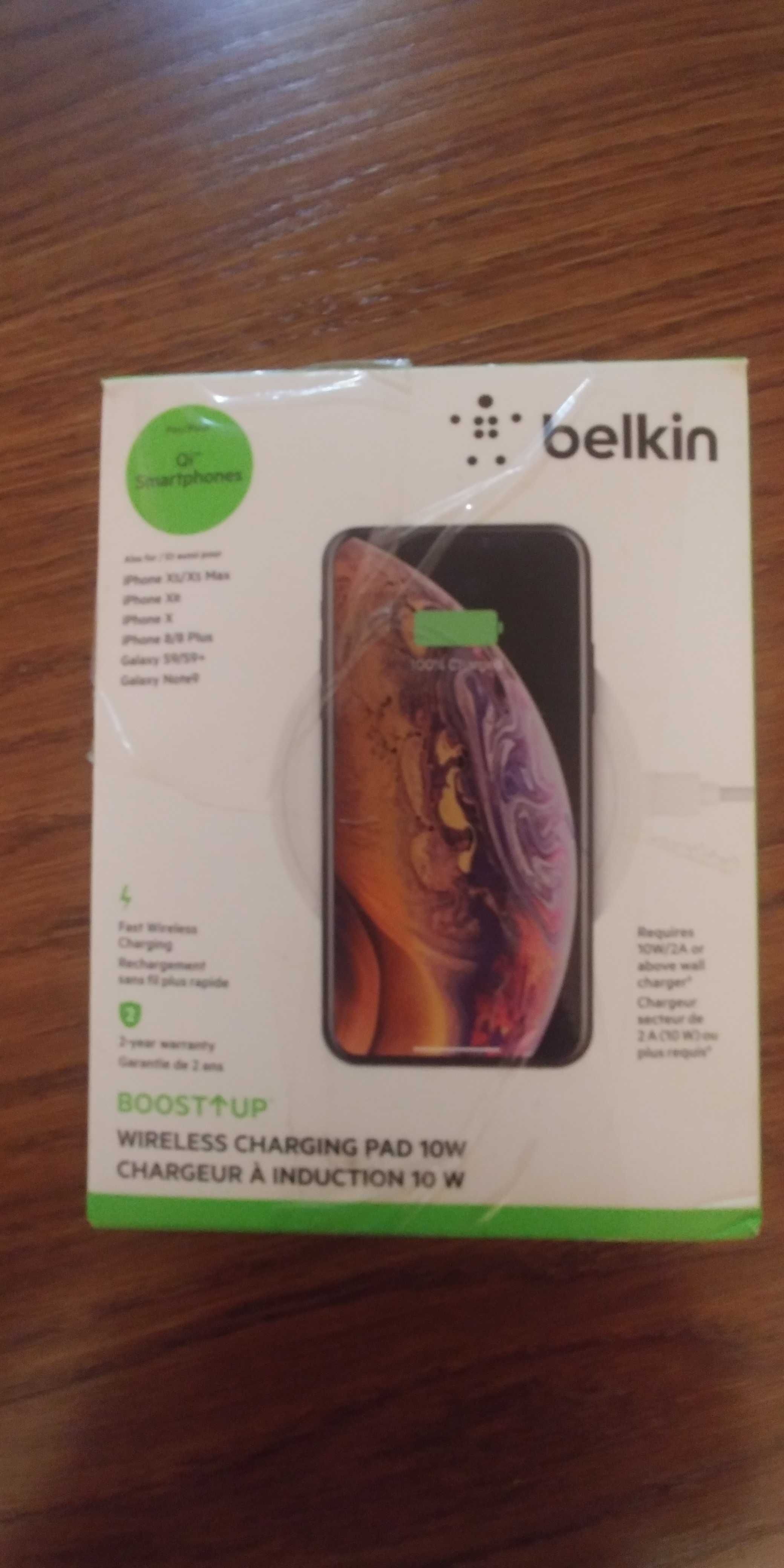 Belkin bezprzewodowa ładowarka biała 10w