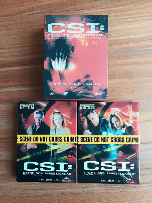 Série "CSI - Crime Sob Investigação Las Vegas" : 3ª Temporada Completa