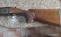 Coronha esquerda espingarda sobrepostos calibre 12