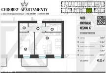 Nowy Apartament 48,82m2 wysoki standard