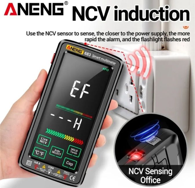 Мультиметр тестер Aneng 683 PRO