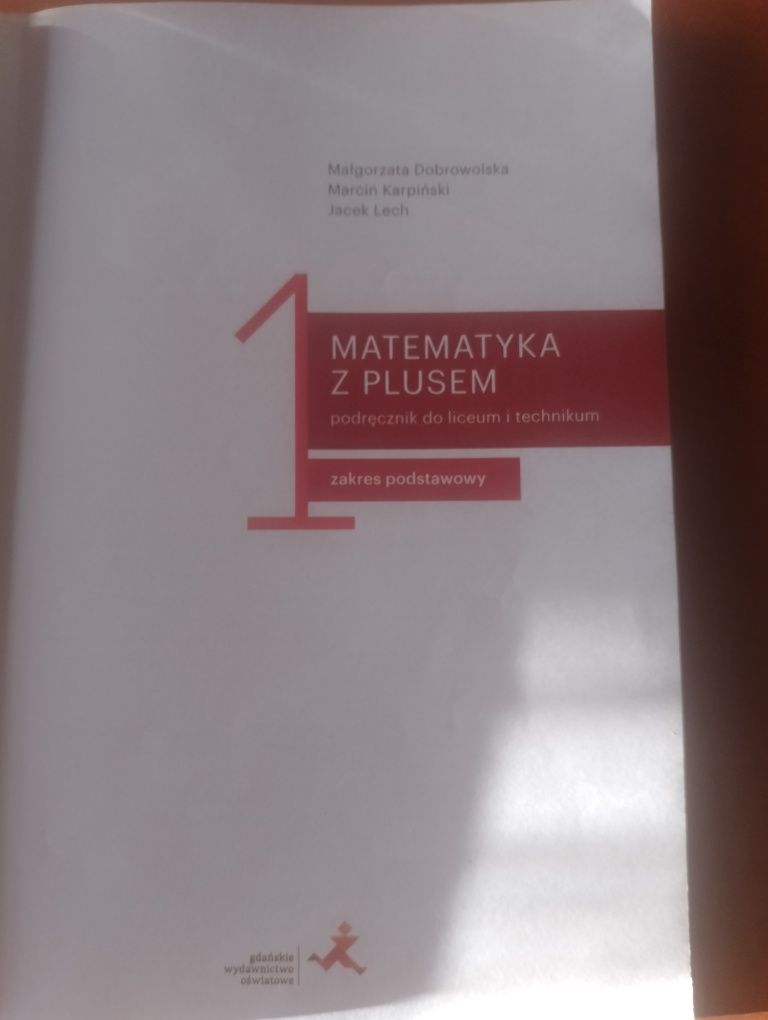 Matematyka 1 podręcznik