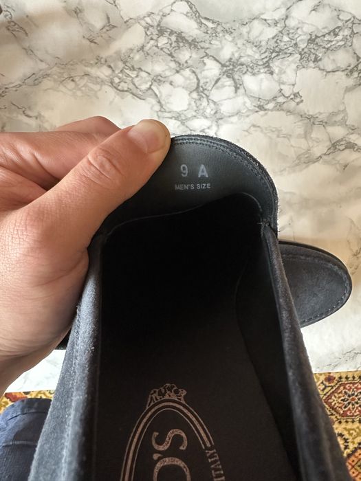 Замшевые лоферы Tod’s