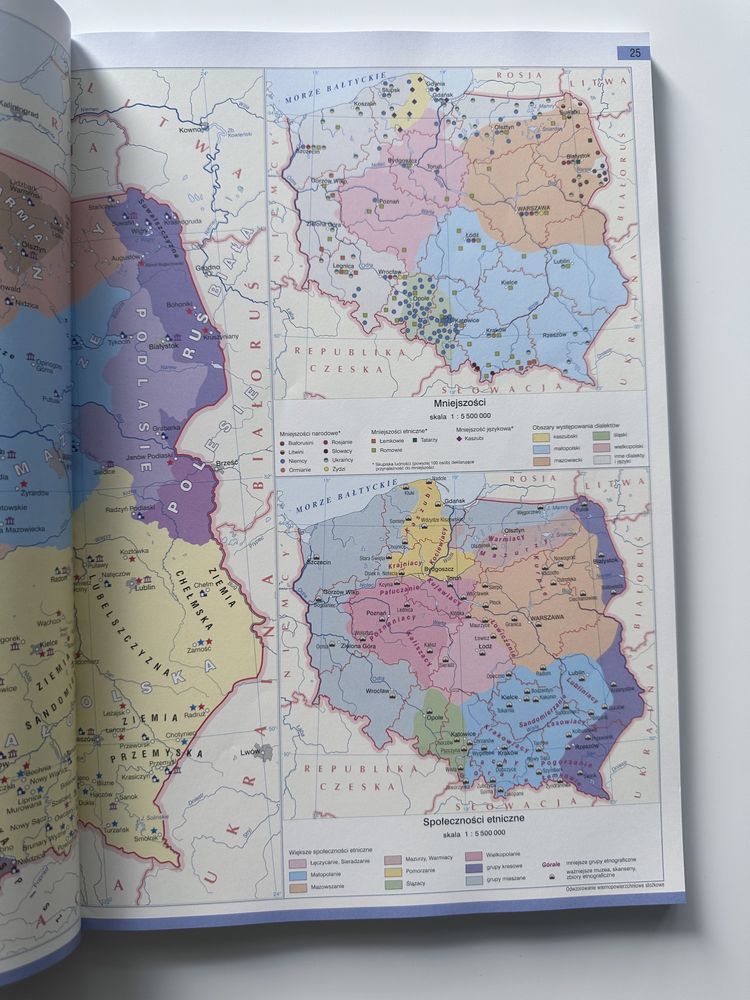 Atlas Geograficzny do 5-8 klasa Szkoła Podstawowa Nowa Era