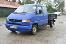 VW - T4 2.4 cm Diesel ,  Doka  5-cio osobowy , gotowy do pracy !