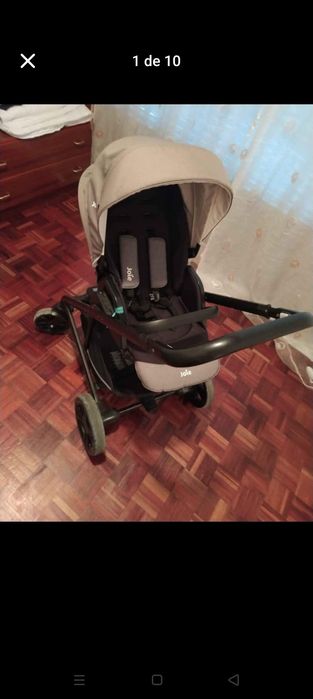 Vendo carrinho de bebe com ovo