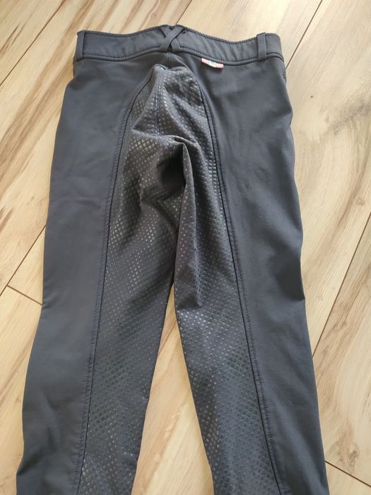 Bryczesy granatowe Horze pełny lej r.160